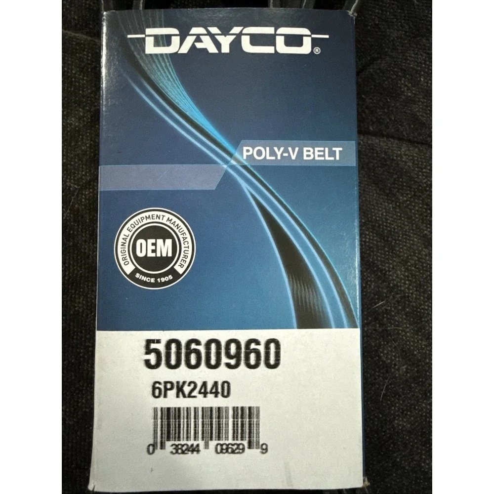 Serpentine Belt-VIN: R Dayco 5060960